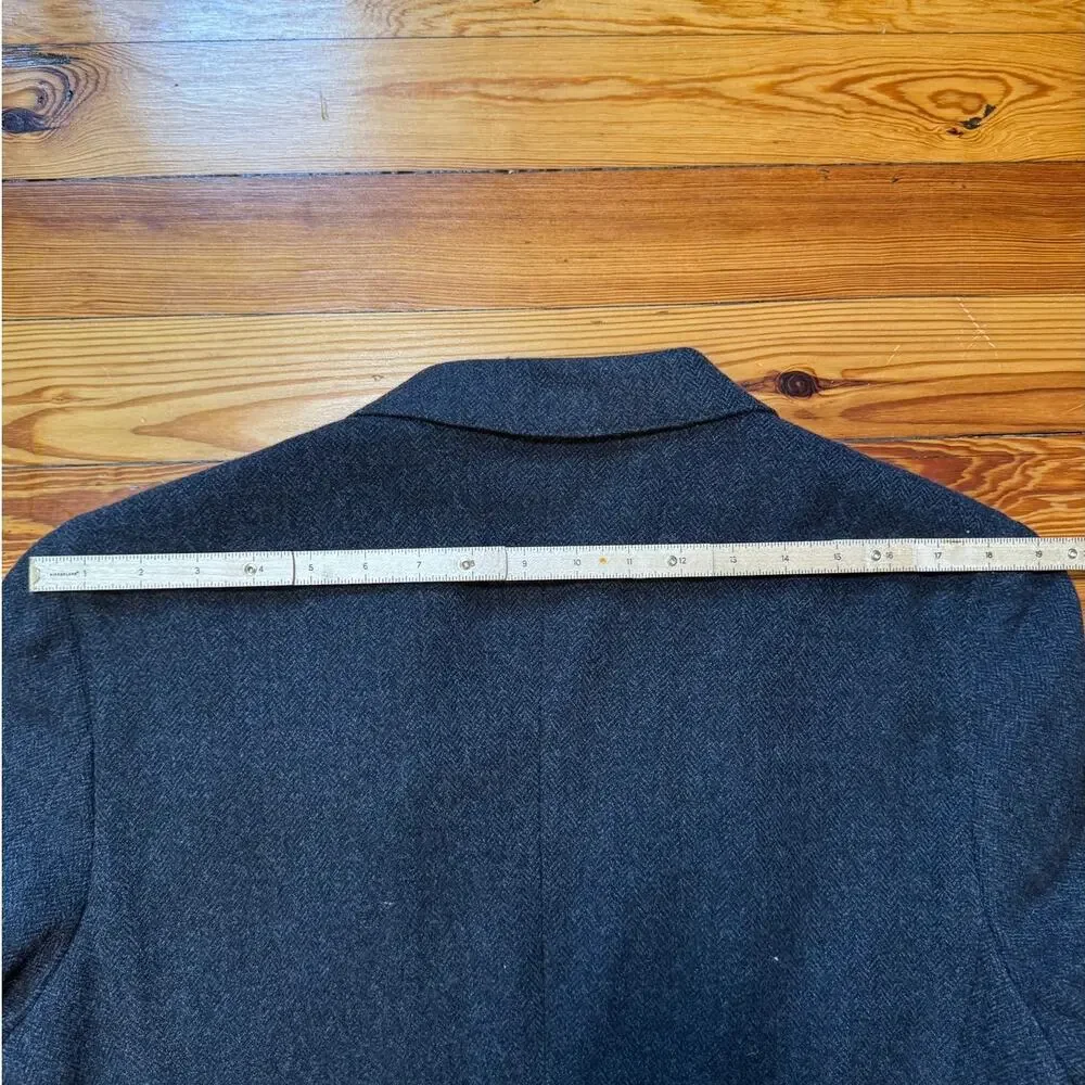 Todd Snyder Sutton Fit Grey Herringbone Blazer